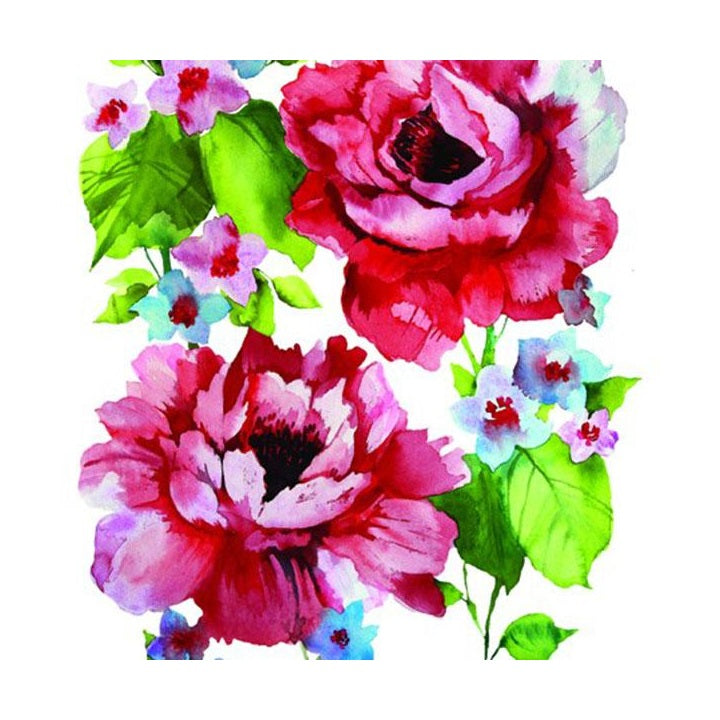 Decoupage szlavéta - Akvarell rózsák - 1 db - SDL847000