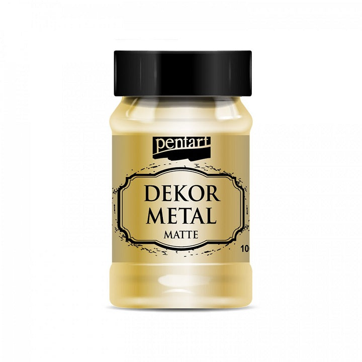 Dekorfesték metalikus Pentart 100 ml matt – Turquoise