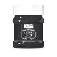 Krétafesték Chalky Pentart - 230 ml – fekete