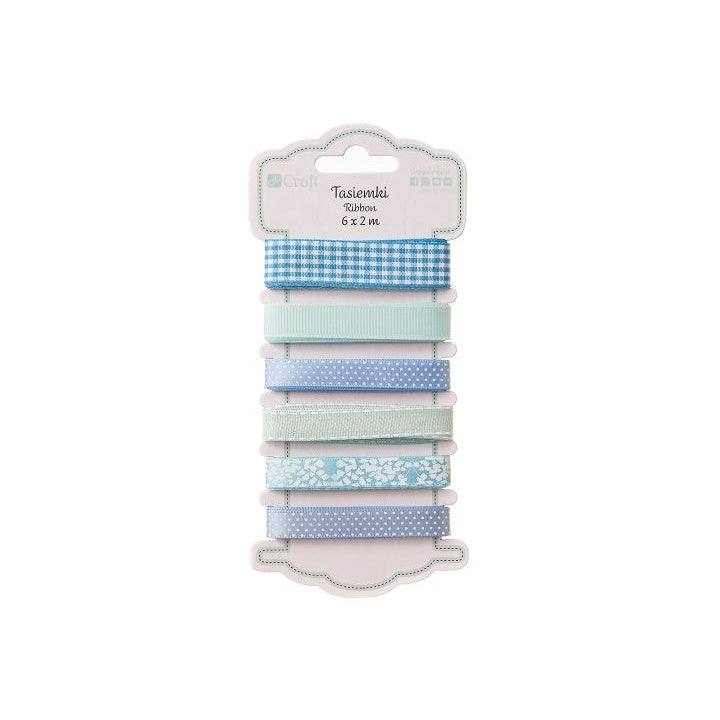 Dekorációs szalag DP Craft - 6 x 2 m – Aqua