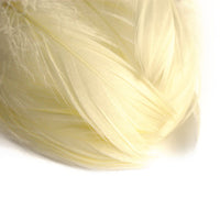 Dekorációs kellék - toll 190 db – creme
