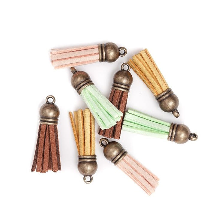 Dekorációs bojt 8 db - DP Craft – pastel