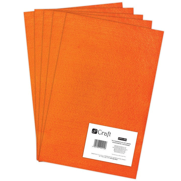 Dekor filc 30 x 20 cm több szín / 1 db – ORANGE