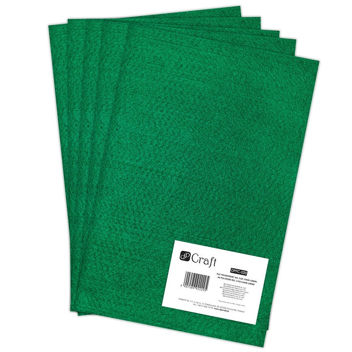 Dekor filc 30 x 20 cm több szín / 1 db – DARK GREEN