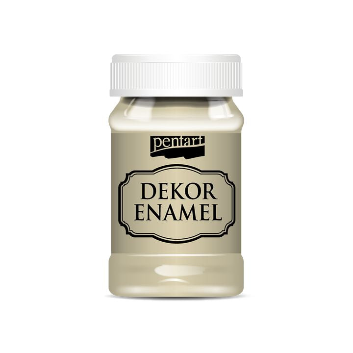 Dekoráló zománcfesték Pentart 100 ml – Beige