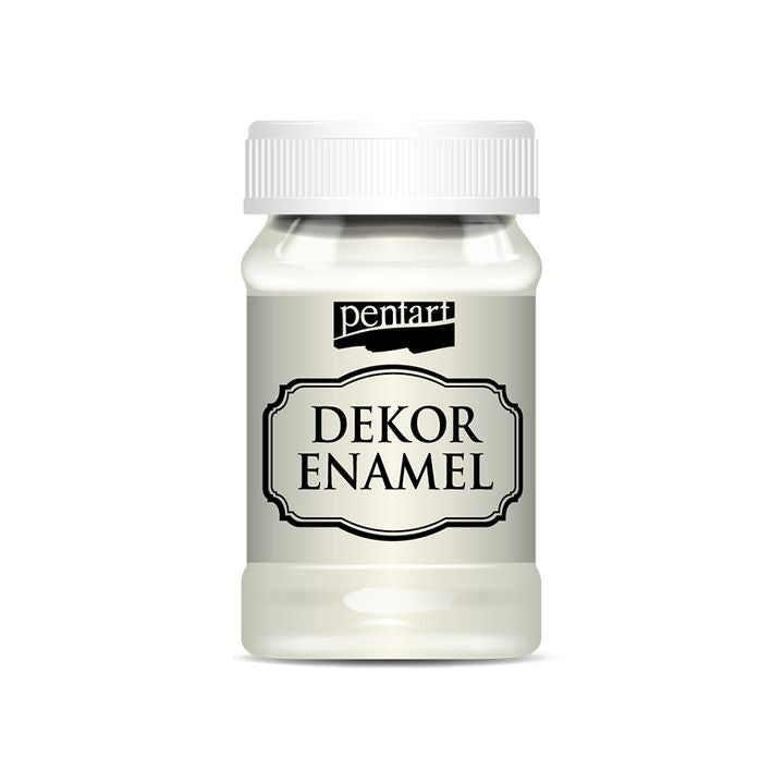 Dekoráló zománcfesték Pentart 100 ml – Off-white