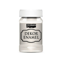 Dekoráló zománcfesték Pentart 100 ml – Cream-white
