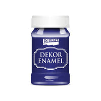 Dekoráló zománcfesték Pentart 100 ml – Dark-blue