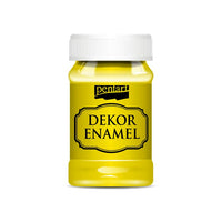 Dekoráló zománcfesték Pentart 100 ml – Yellow