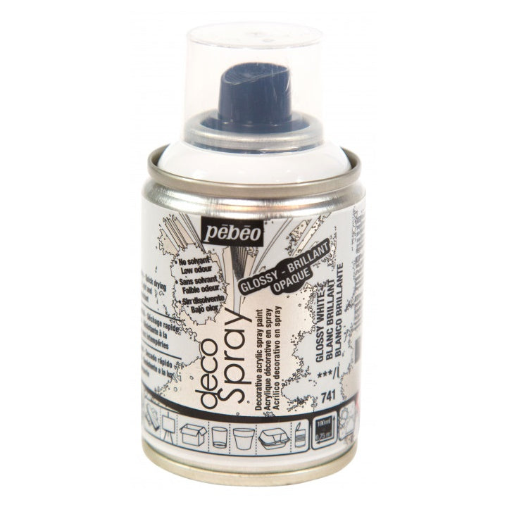 Dekorációs spray Decospray Pebeo - 100 ml – glossy white