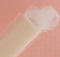 Dekoratív tül 15 cm x 9 m – Créme