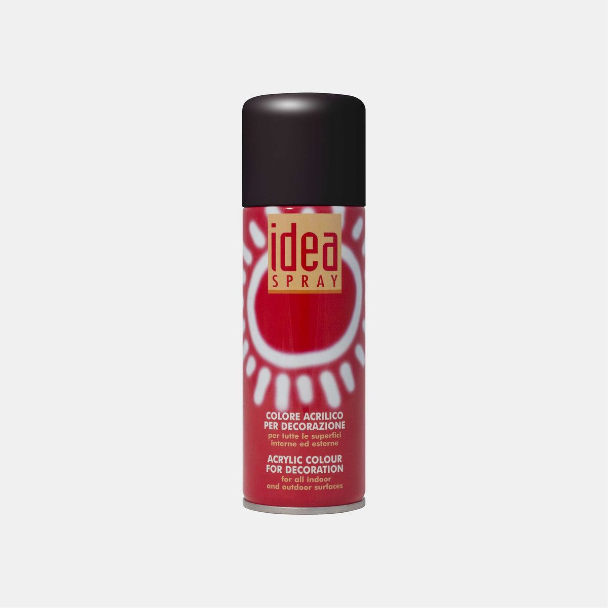 Dekoratív akril festék és lakk spray MAIMERI Idea Spray 200 ml – Fekete