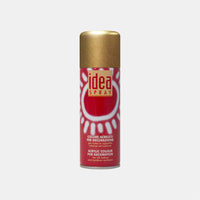 Dekoratív akril festék és lakk spray MAIMERI Idea Spray 200 ml – Flitter arany
