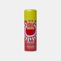 Dekoratív akril festék és lakk spray MAIMERI Idea Spray 200 ml – Fluoreszkáló sárga
