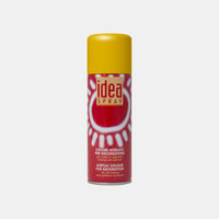 Dekoratív akril festék és lakk spray MAIMERI Idea Spray 200 ml – Sötétsárga