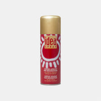 Dekoratív akril festék és lakk spray MAIMERI Idea Spray 200 ml – Világos arany