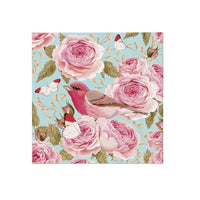 Decoupage szalvéta - English Roses Bird
