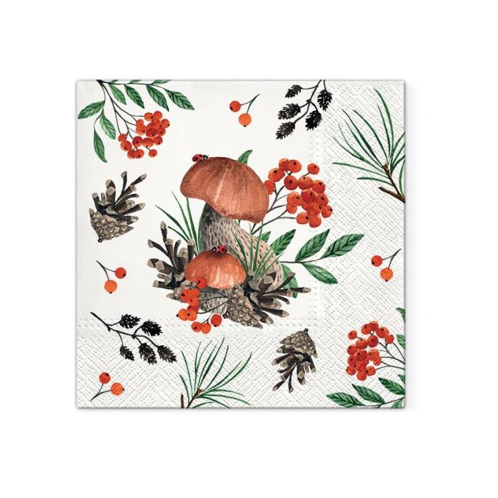 Decoupage szalvéta - Erdei Termés