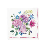 Decoupage szalvéta - Hortenzia Csokor