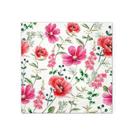 Decoupage szalvéta - Málnavirág