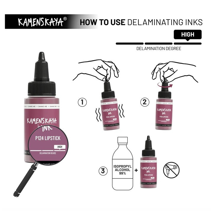 Delamináló alkoholos tinta KAMENSKAYA
