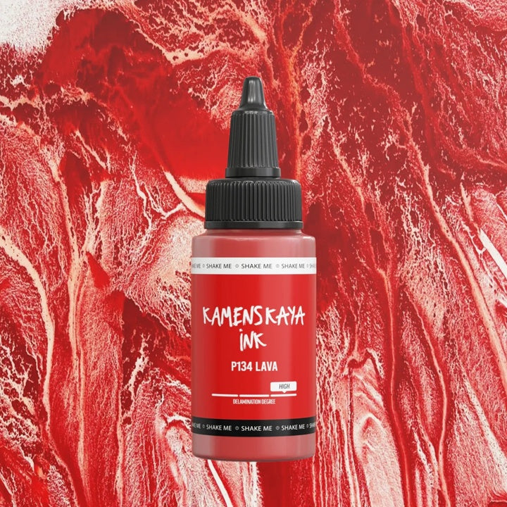 Delamináló alkoholos tinta KAMENSKAYA – P-134 Láva