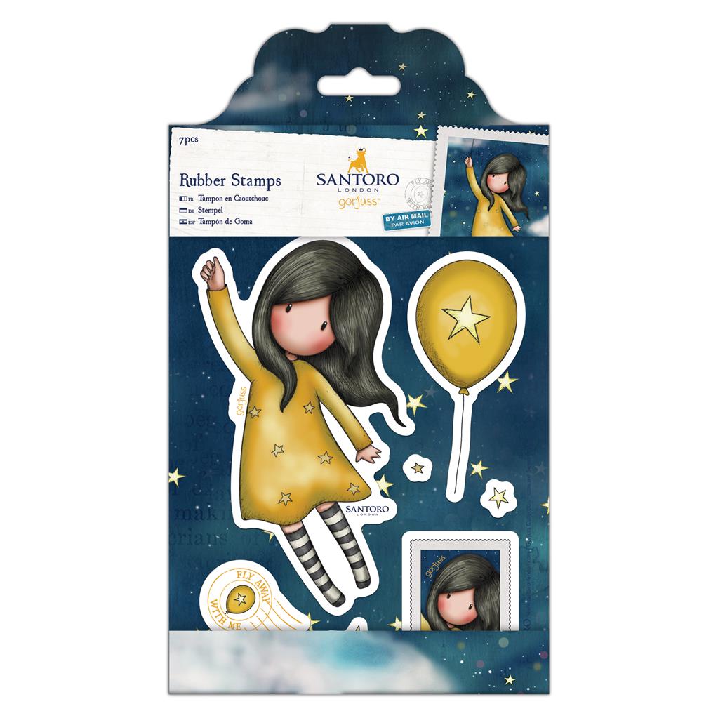 Docrafts Santoro Gorjuss gumi cling bélyegzők