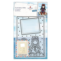 DOCRAFTS Santoro Gorjuss domborító mappa 15 x 21 cm