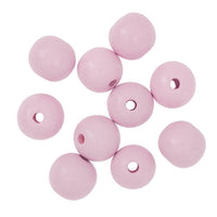 Fa gyöngyök 2,5 cm - 10 darabos csomag – Violet