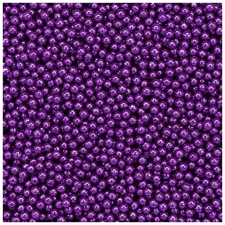 Apró üveggyöngyök Pentart 40 g – lila
