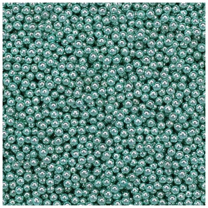 Apró üveggyöngyök Pentart 40 g – mat zöld
