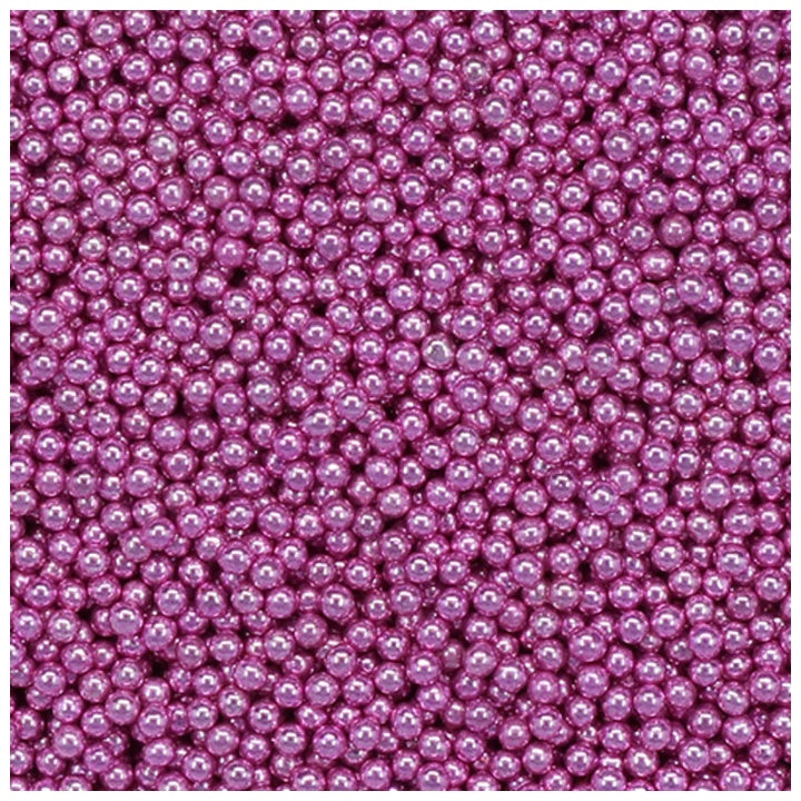 Apró üveggyöngyök Pentart 40 g – rózsaszín