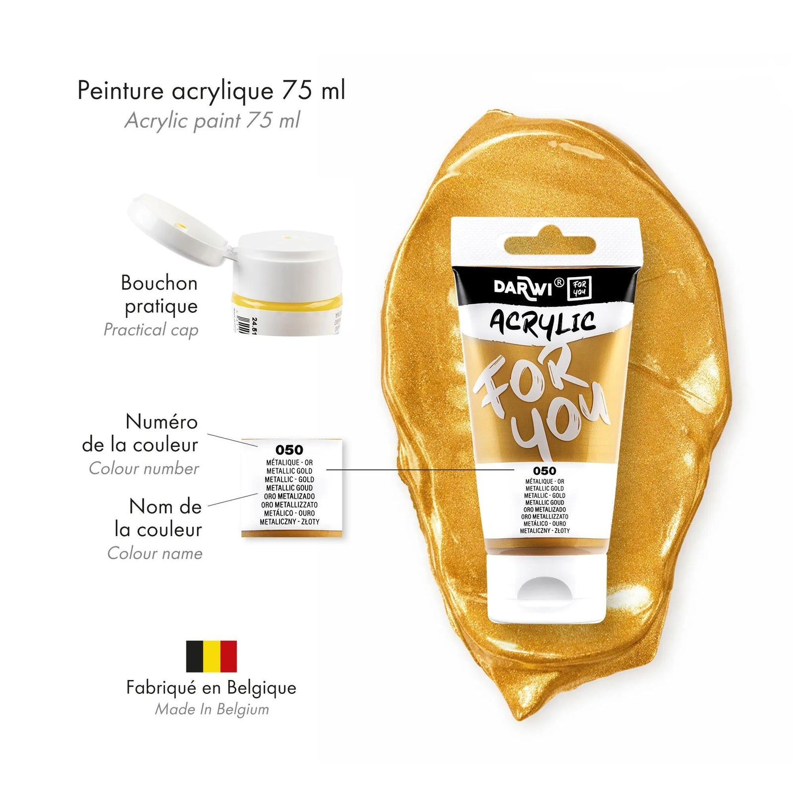 DARWI Acryl akrilfesték 75 ml