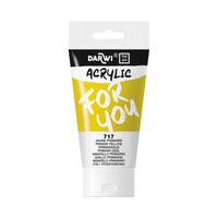 DARWI Acryl akrilfesték 75 ml – Sárga