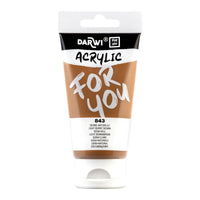 DARWI Acryl akrilfesték 75 ml – Természetes sziéna