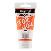 DARWI Acryl akrilfesték 75 ml – Pirrol vermilion