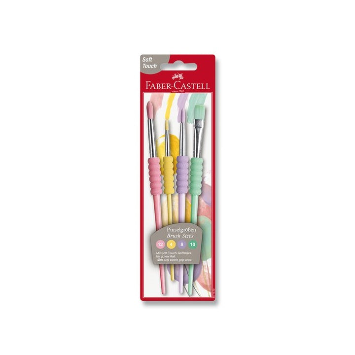 Ecset készlet Faber-Castell 4 részes