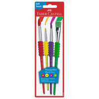 Ecset készlet Faber-Castell Soft / 4 részes