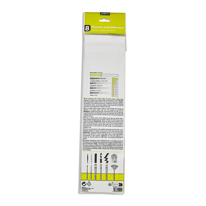 Ecsetek PEBEO 8 db (3)