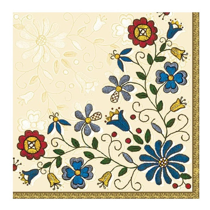Eko decoupage szalvéta Kashubian Folk - 1db