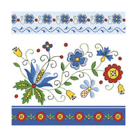 Eko decoupage szalvéta Kashubian Folk 8 - 1db