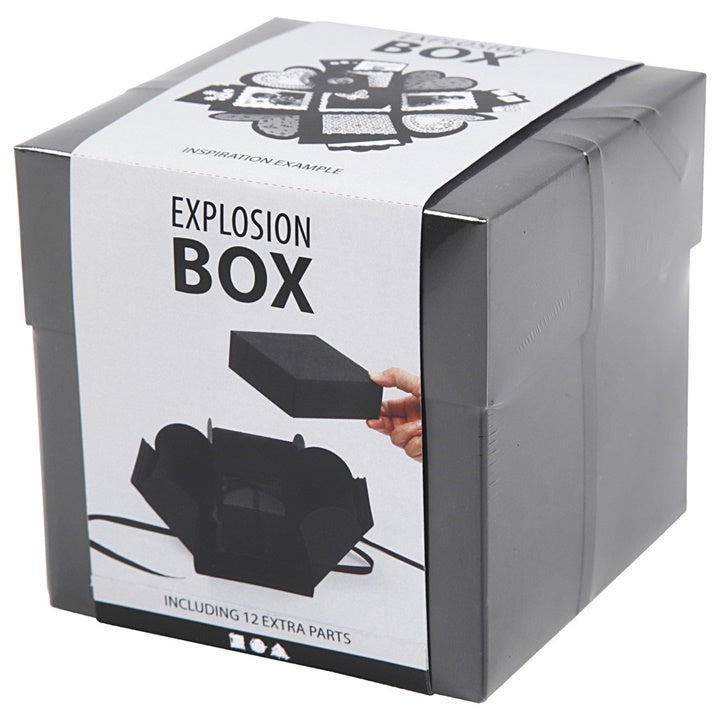 Exploding box – black