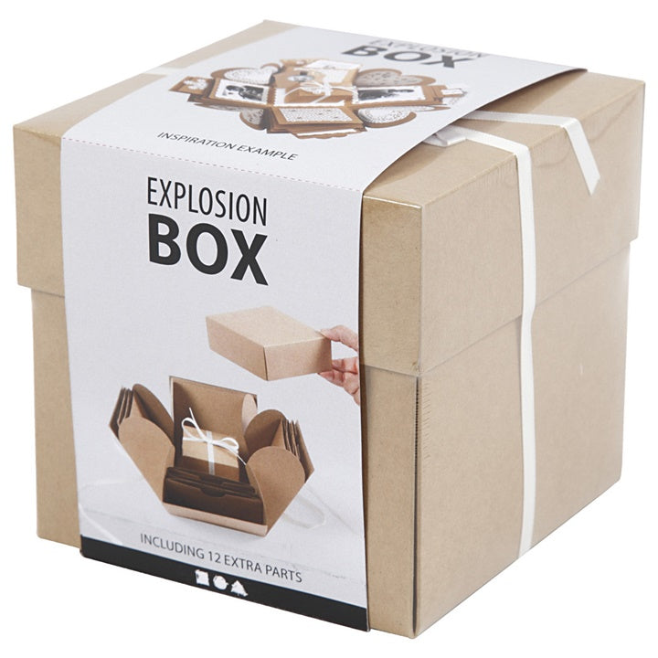 Exploding box – natural