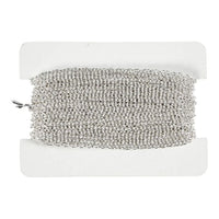 Ezüstözött lánc 2 mm x 20 m (1)