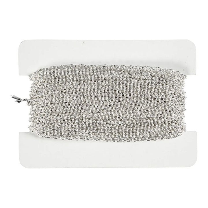 Ezüstözött lánc 2 mm x 20 m (1)