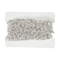Ezüstözött lánc 6 mm x 5 m (1)