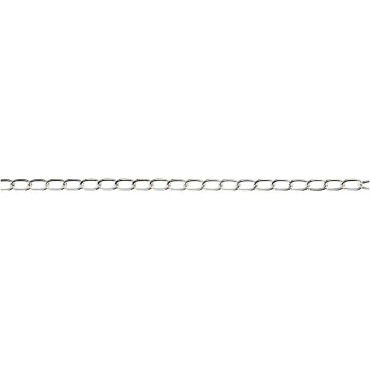 Ezüstözött lánc 6 mm x 5 m (2)