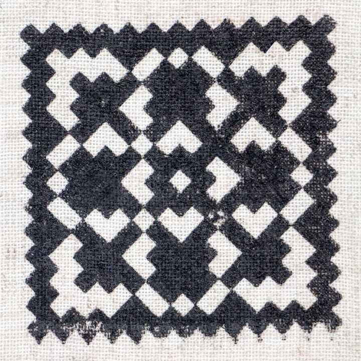 Fa bélyegző ROSA TALENT No. 1 Geometria 7.5x7.5 cm (2)