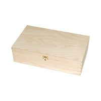 Fa borosdoboz 2 palackra 35x20x9.8 cm