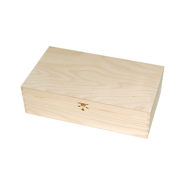 Fa borosdoboz 2 palackra 35x20x9.8 cm